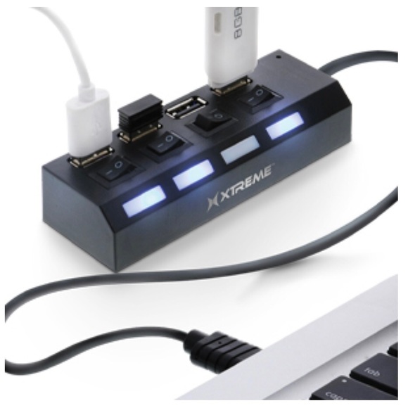 4-Port Type-C Hub USB Xtreme Tech - Picture 4 of 6